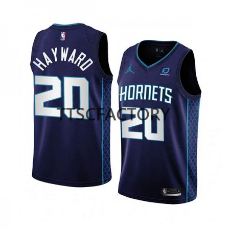 Camiseta Hombre Charlotte Hornets Gordon Hayward 20 Jordan 2022-23 Statement Edition Violeta Swingman